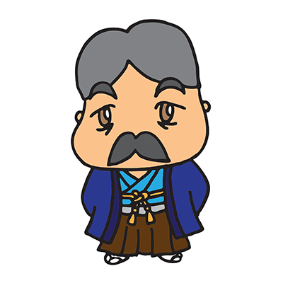 天心さん（茨城県天心記念五浦美術館）