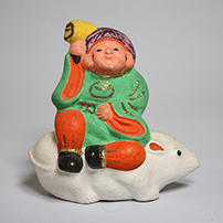 《ねずみ乗り大黒》