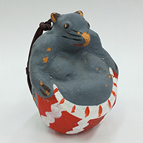 《高松土鈴　横綱ねずみ》