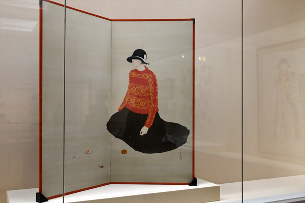 三谷十糸子《独楽》1930年 京都市美術館