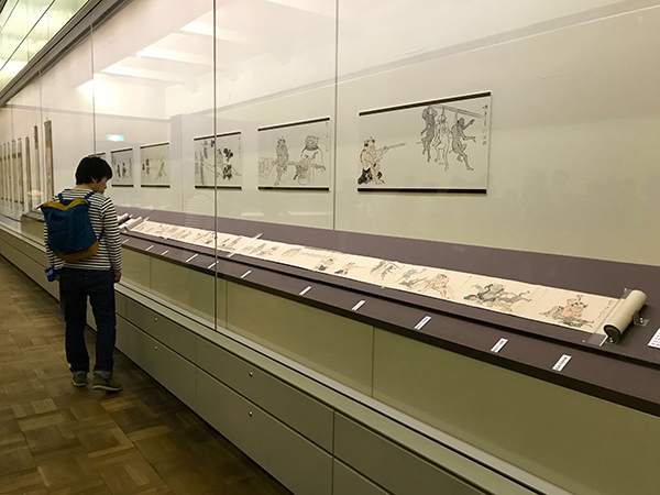 大阪市立美術館 特別展「江戸の戯画－鳥羽絵から北斎・国芳暁斎