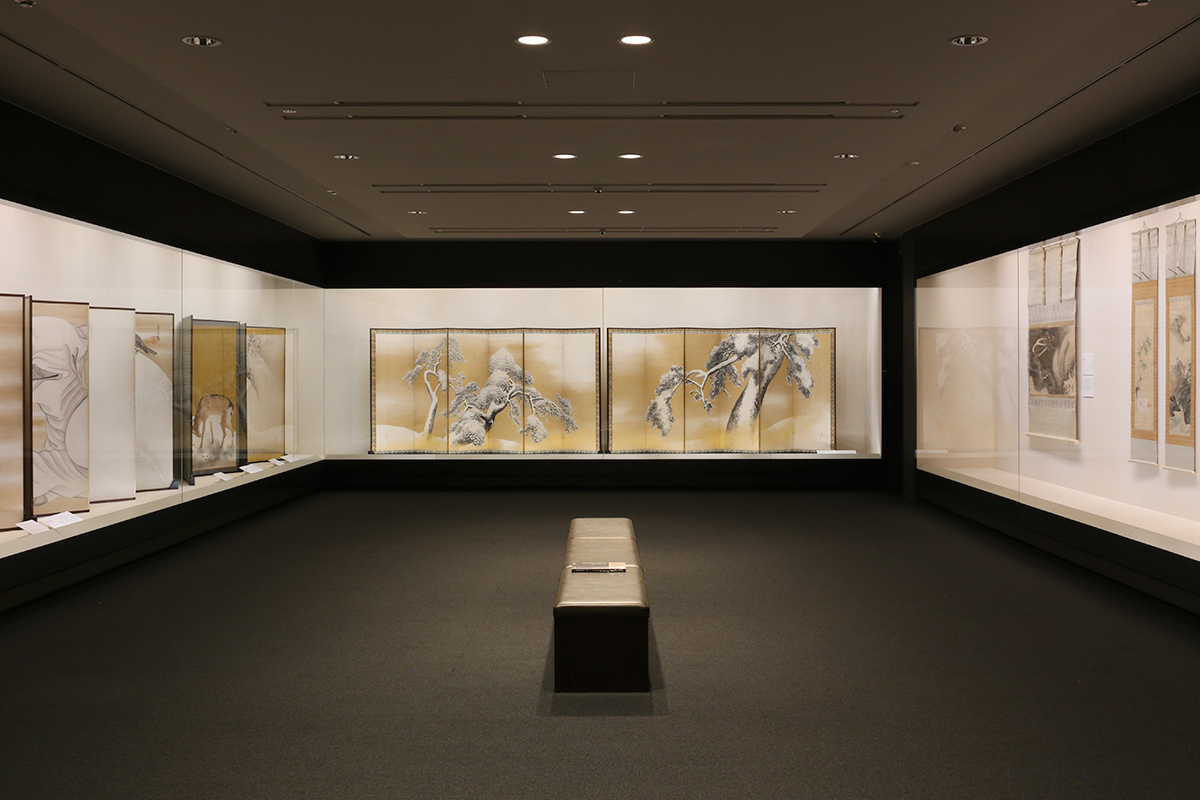 国宝　雪松図と動物アート