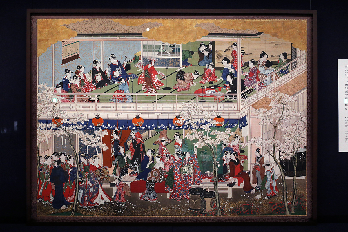 歌麿大作「深川の雪」と「吉原の花」 ―138年ぶりの夢の再会―