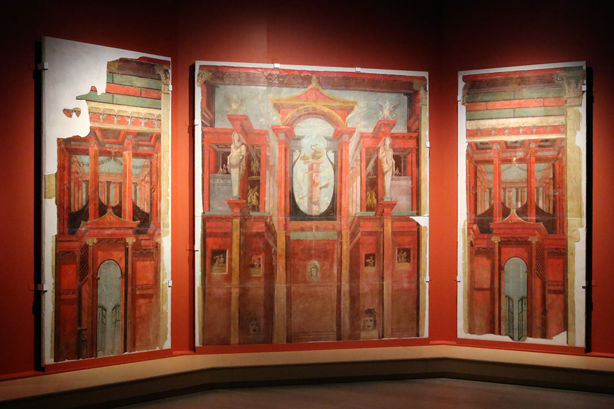 日伊国交樹立150周年記念　世界遺産　ポンペイの壁画展