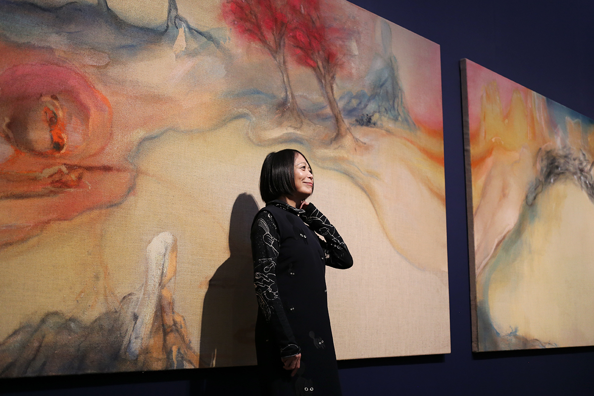 イケムラレイコ　土と星　Our Planet