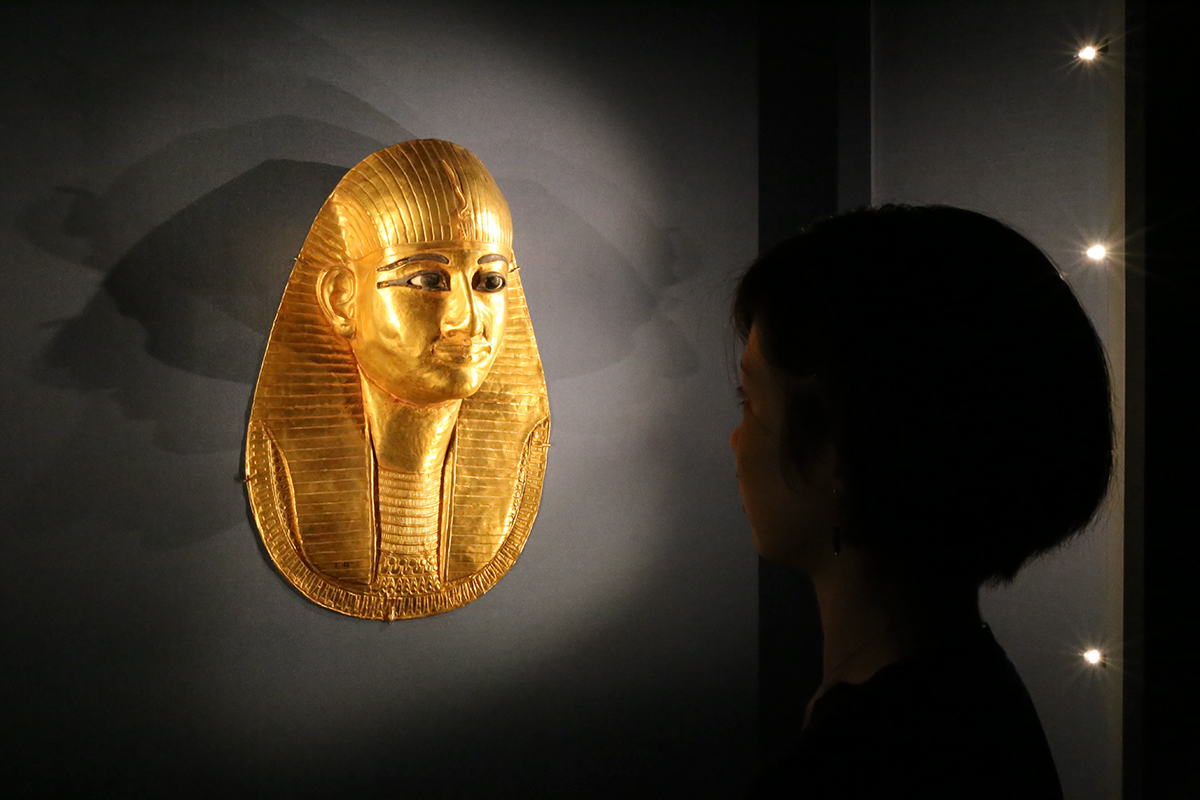 国立カイロ博物館所蔵　黄金のファラオと大ピラミッド展