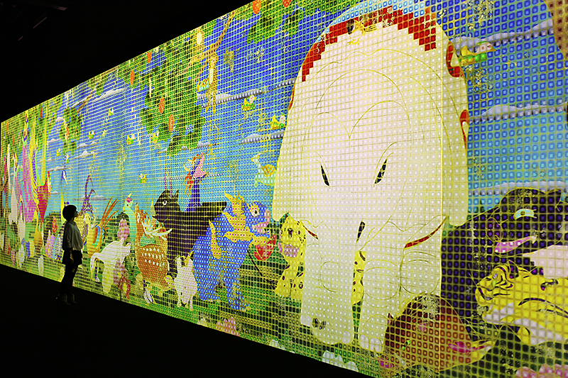 チームラボ　踊る！アート展と、学ぶ！未来の遊園地