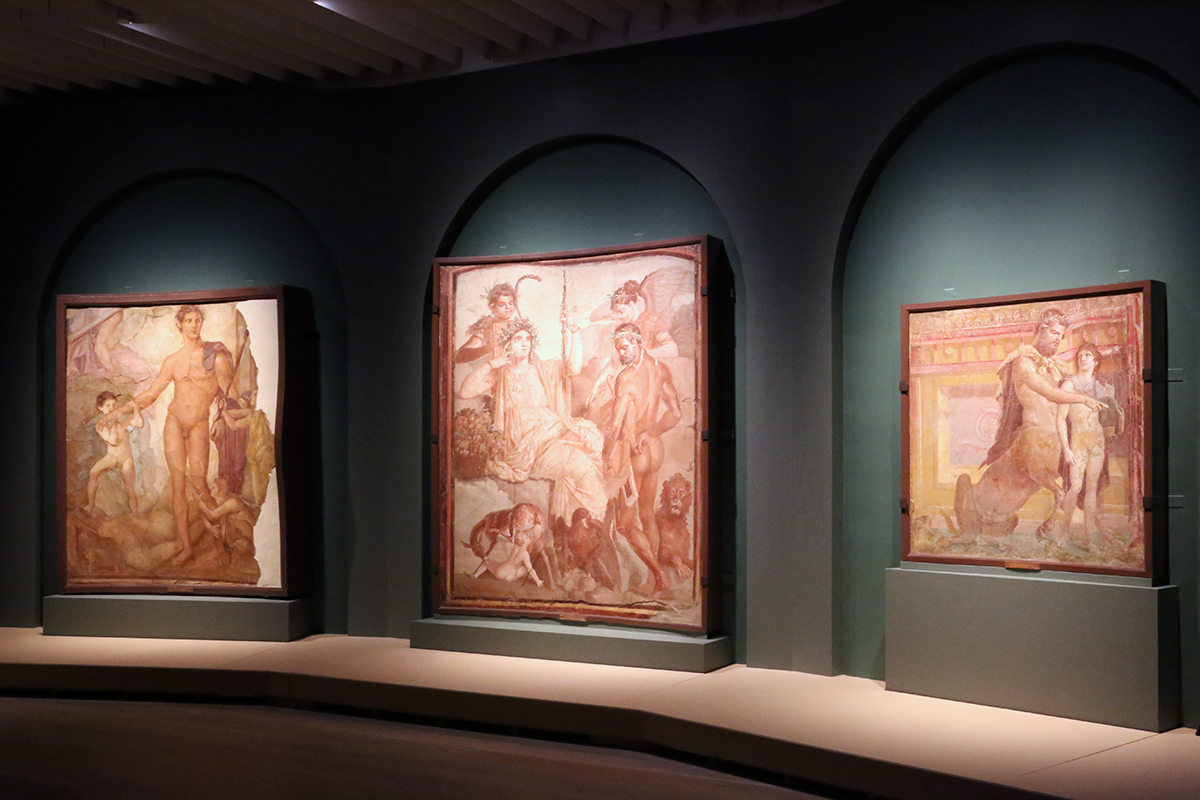 日伊国交樹立150周年記念　世界遺産　ポンペイの壁画展