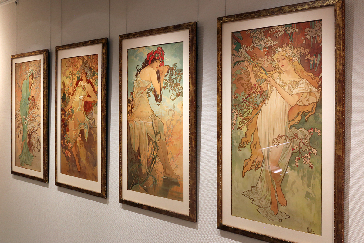 あこがれ　アルフォンス･ミュシャに魅せられた人々