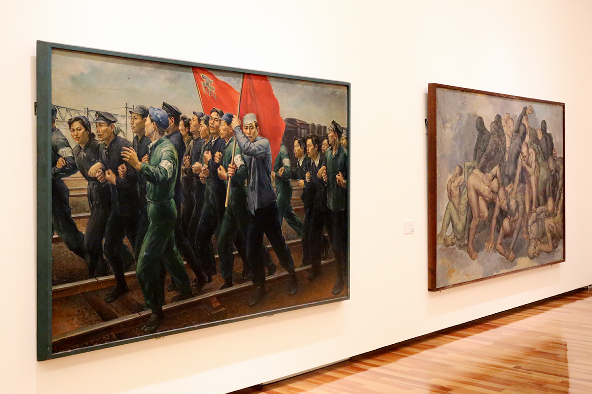 常設展特集「燃える東京・多摩　画家・新海覚雄の軌跡」