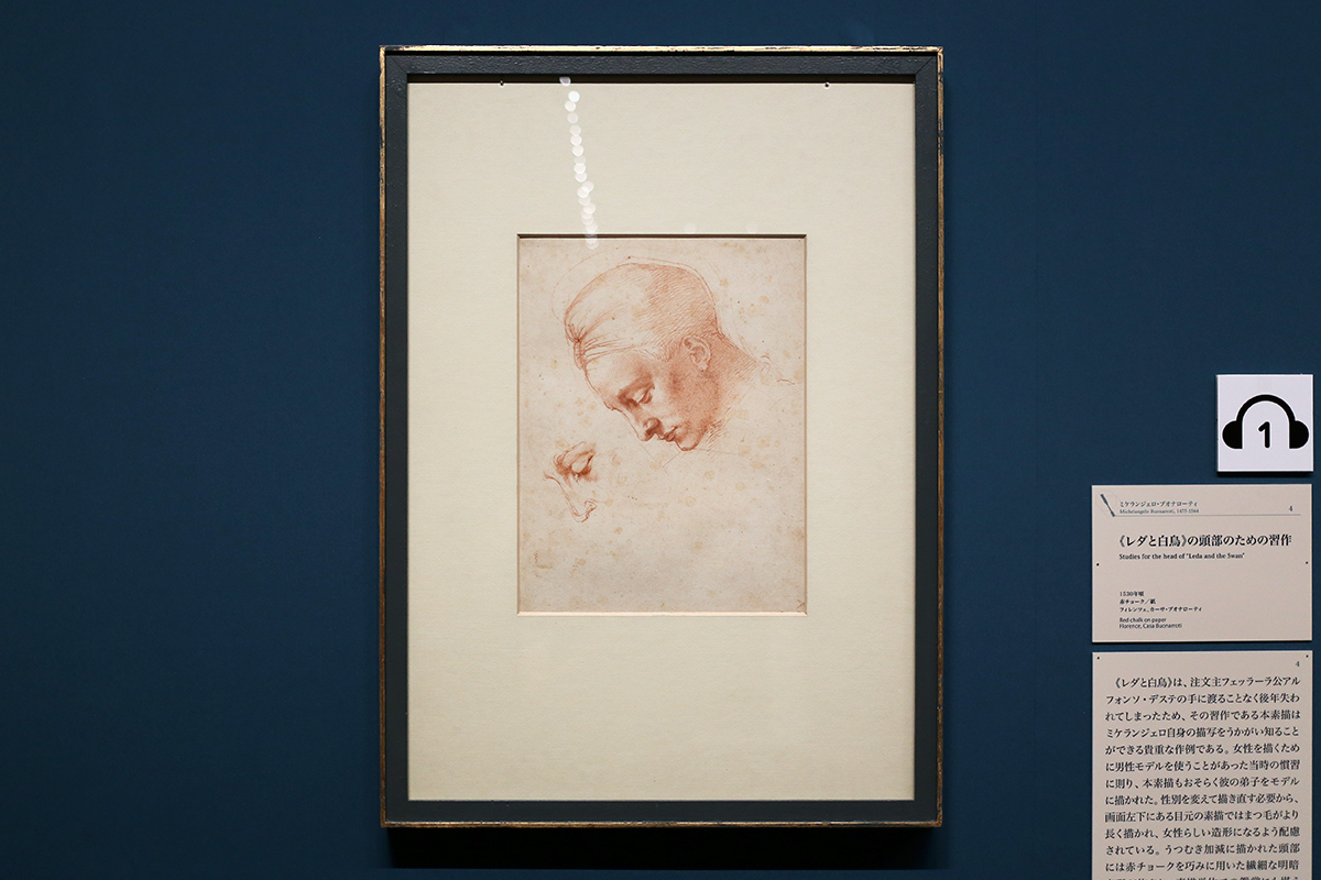 レオナルド×ミケランジェロ展